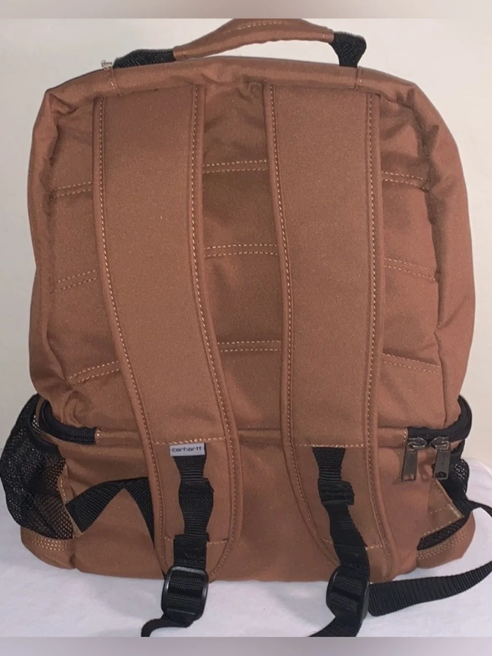 CARHARRT BRAND NEW INSULATED 24 CAN TWO COMPARTMENT COOLER BACKPACK